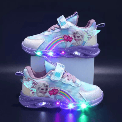 Elarova | Farbenfrohe Leuchtende Kinder Sneaker