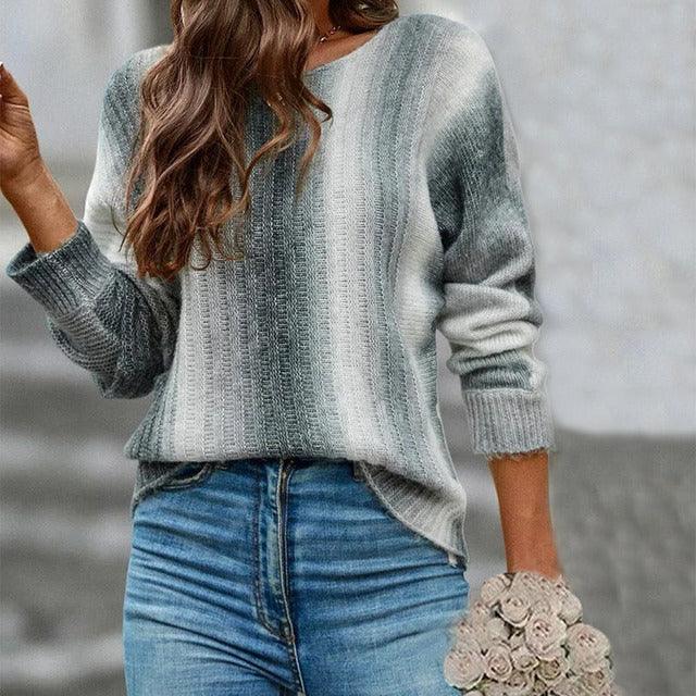 Elarova | FarbverlaufStrickpullover für Damen