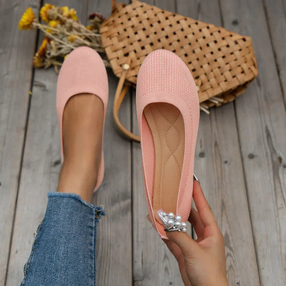 Elarova | Flache Damen Slipper