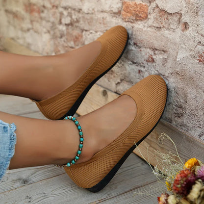 Elarova | Flache Damen Slipper