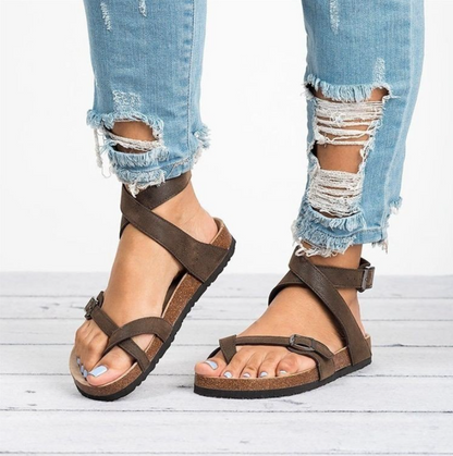 Elarova | Flache Pantoffeln für Damen