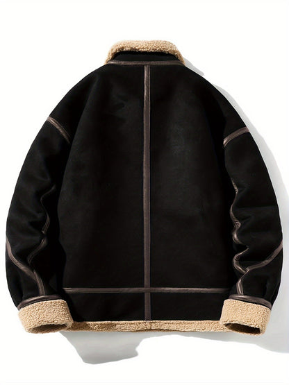 Elarova | Flauschige Fleecejacke für Herren
