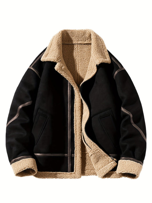 Elarova | Flauschige Fleecejacke für Herren