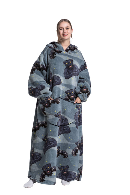 Elarova | Fleece Hoodie Decke Für Den WINTER