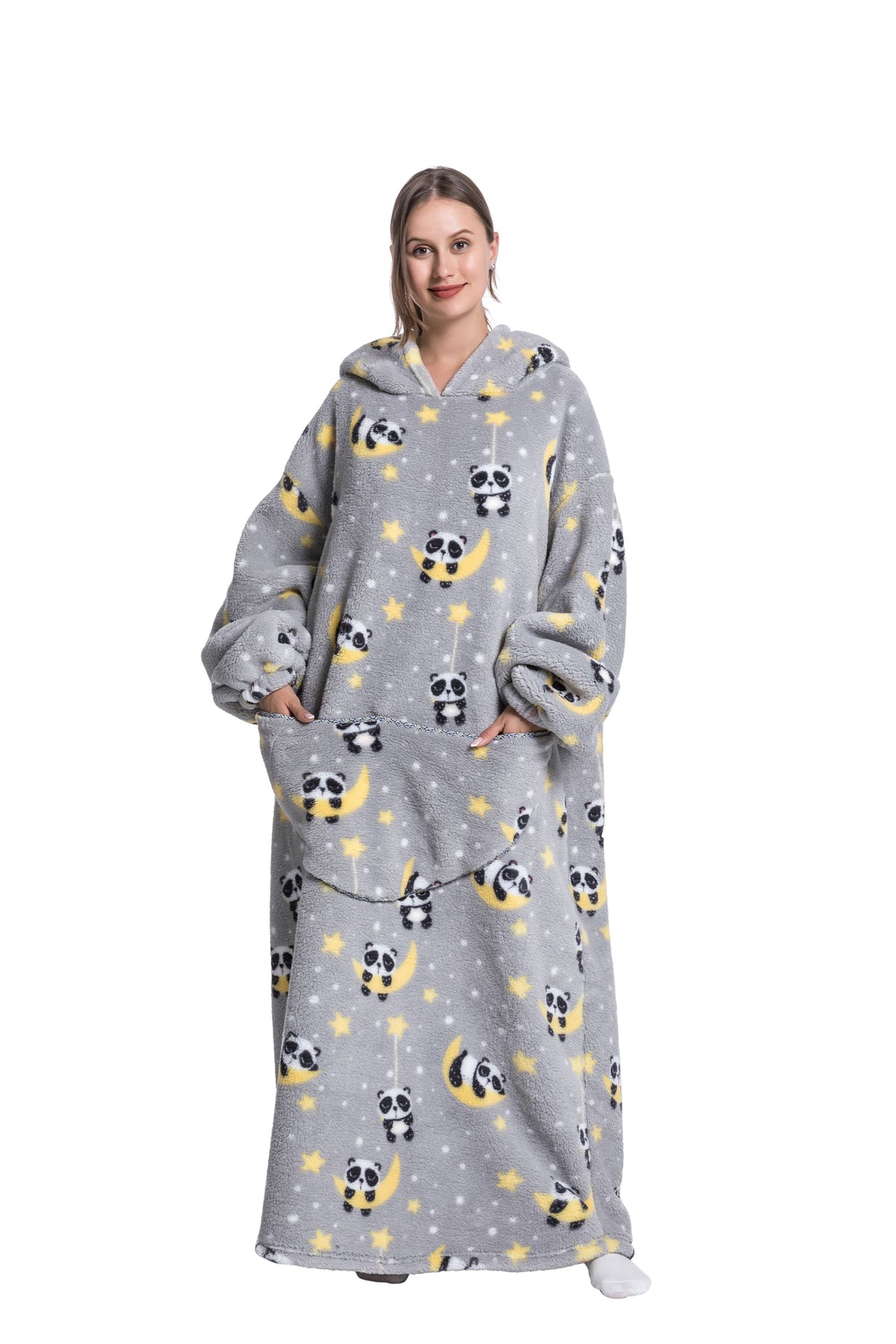 Elarova | Fleece Hoodie Decke Für Den WINTER