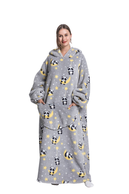 Elarova | Fleece Hoodie Decke Für Den WINTER
