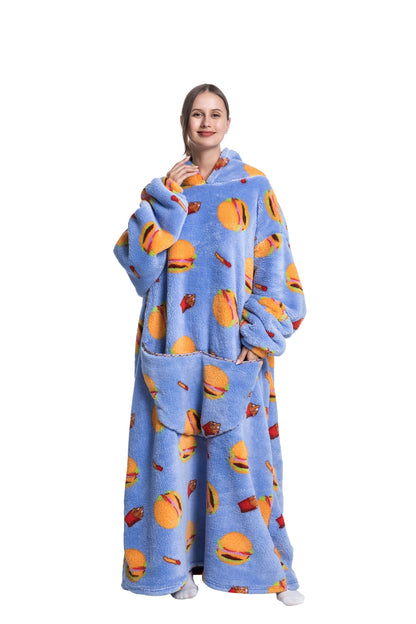 Elarova | Fleece Hoodie Decke Für Den WINTER