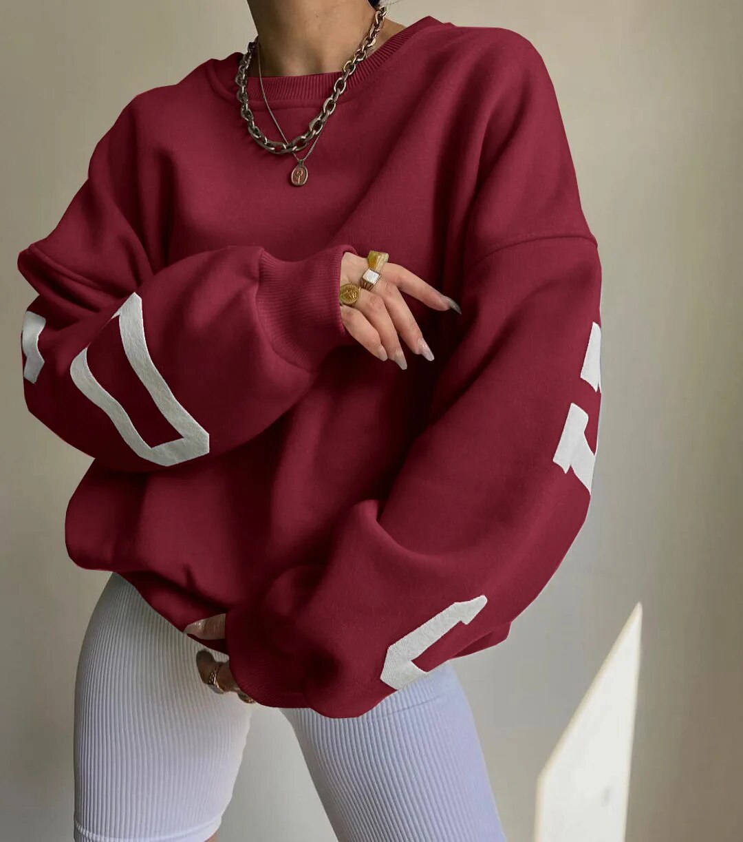 Elarova | Fleece-Kapuzenpullover