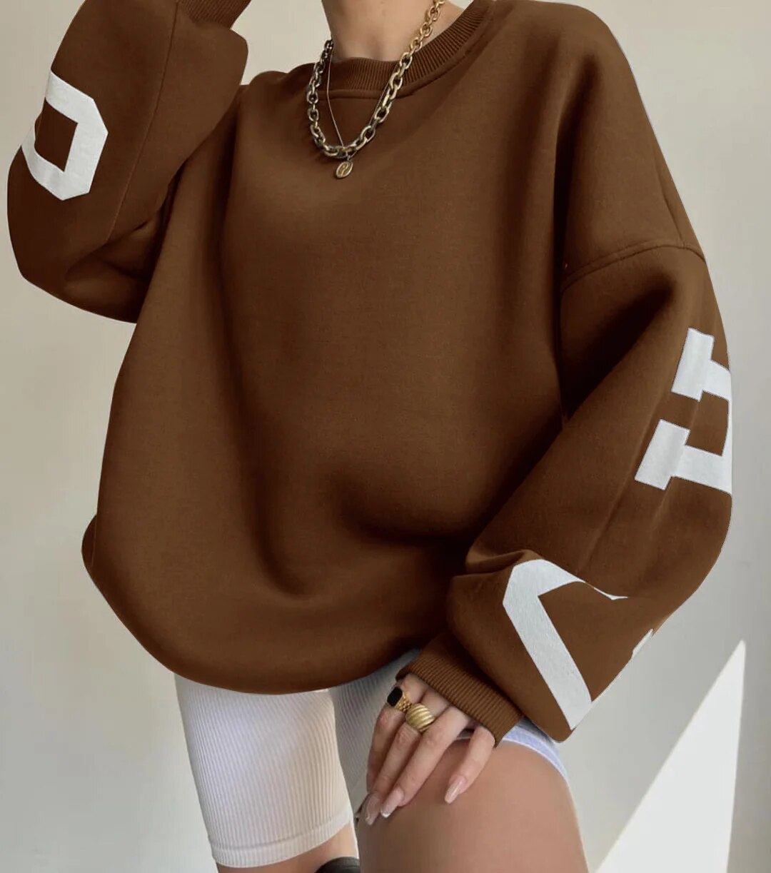 Elarova | Fleece-Kapuzenpullover