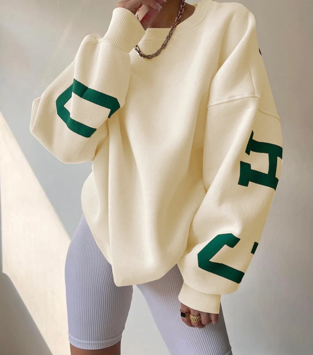 Elarova | Fleece-Kapuzenpullover