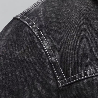 Elarova | Fleecegefütterte Jeansjacke für Herren