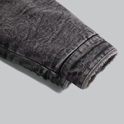 Elarova | Fleecegefütterte Jeansjacke für Herren