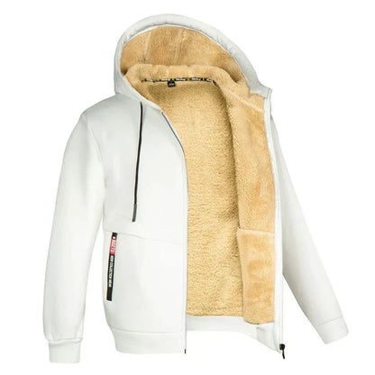 Elarova | Fleecegefütterter Zip-Hoodie