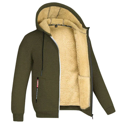 Elarova | Fleecegefütterter Zip-Hoodie
