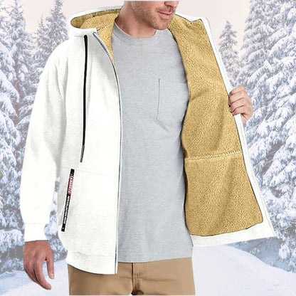 Elarova | Fleecegefütterter Zip-Hoodie