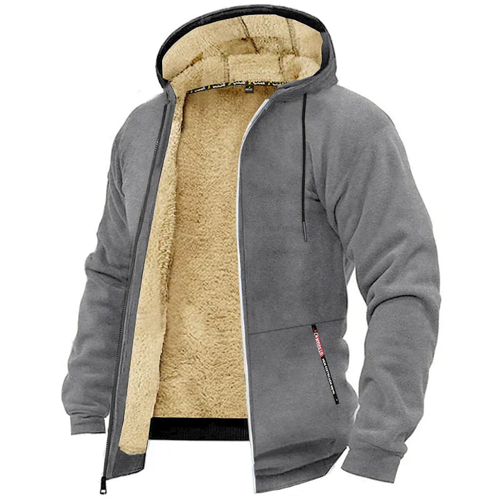 Elarova | Fleecegefütterter Zip-Hoodie