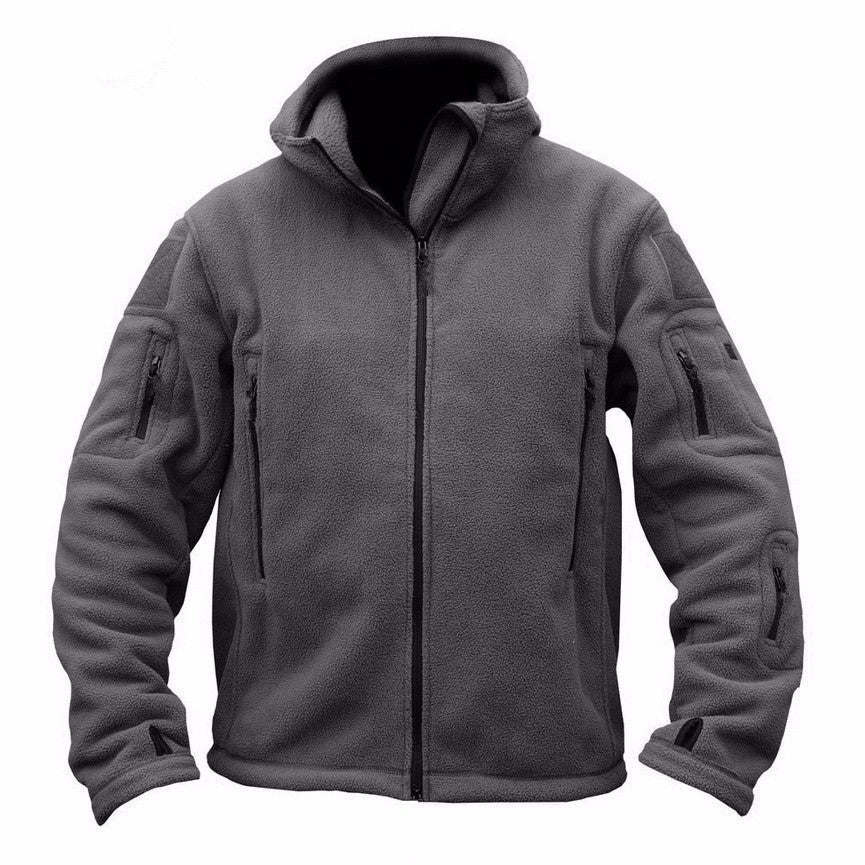 Elarova | Fleecejacke mit Kapuze für Herren