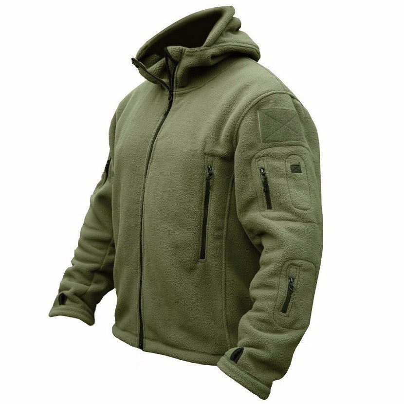 Elarova | Fleecejacke mit Kapuze für Herren