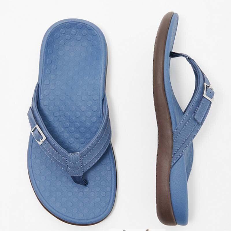 Elarova | Flip Flops Spaziergang in Glückseligkeit: Erlebe unübertroffenen Komfort mit unseren orthopädischen Flip Flops