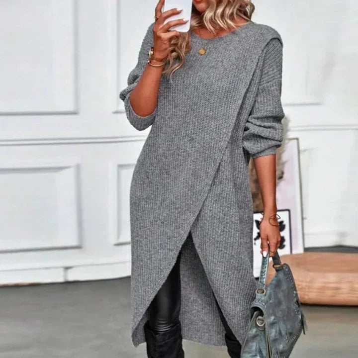 Elarova | Frauen Pullover Kleid