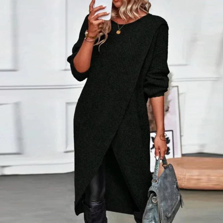 Elarova | Frauen Pullover Kleid