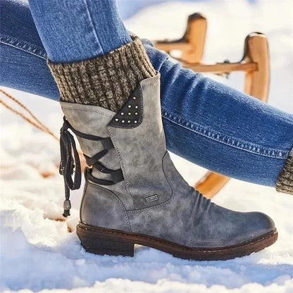 Elarova | Frauen Winter niedrigen Lauf Wolf