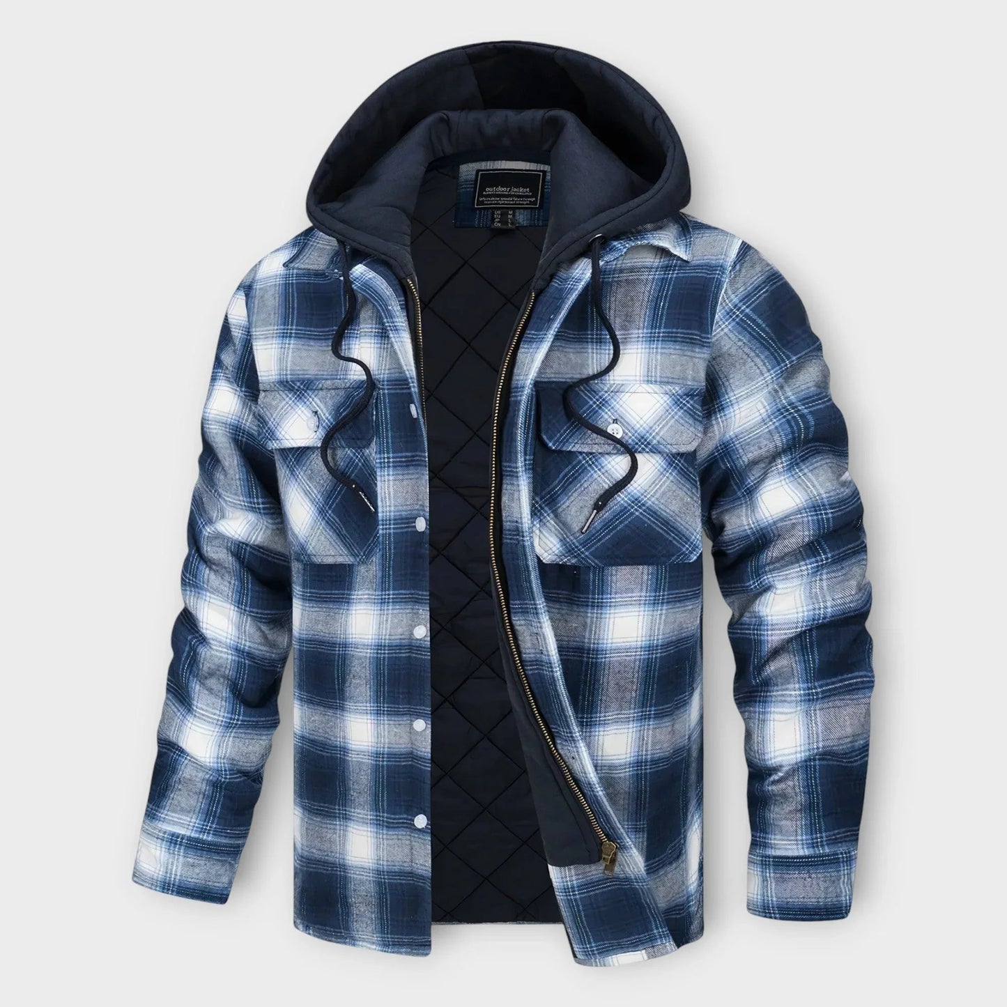 Elarova | Frühlingsjacke mit Taschen für Herren