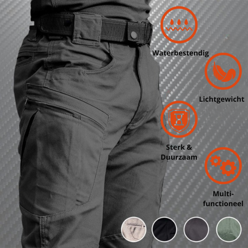 Elarova | Funktionale Und Stilvolle Herren Cargo Hose Mit Praktischen Klappen Taschen