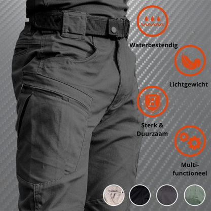 Elarova | Funktionale Und Stilvolle Herren Cargo Hose Mit Praktischen Klappen Taschen