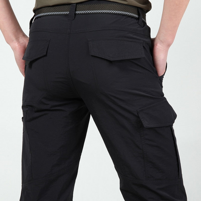 Elarova | Funktionale Und Stilvolle Herren Cargo Hose Mit Praktischen Klappen Taschen