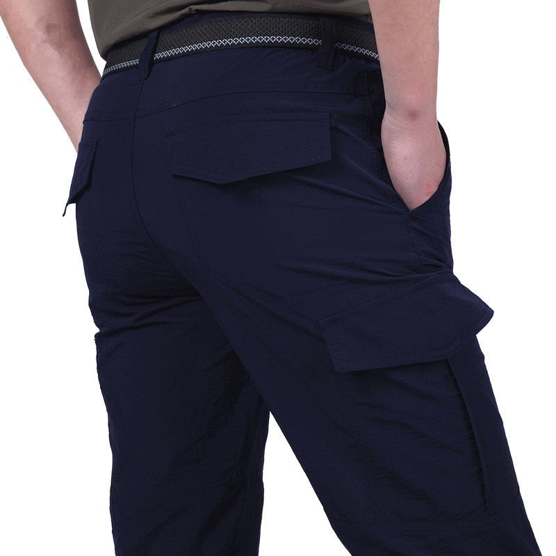 Elarova | Funktionale Und Stilvolle Herren Cargo Hose Mit Praktischen Klappen Taschen