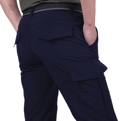 Elarova | Funktionale Und Stilvolle Herren Cargo Hose Mit Praktischen Klappen Taschen