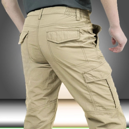 Elarova | Funktionale Und Stilvolle Herren Cargo Hose Mit Praktischen Klappen Taschen