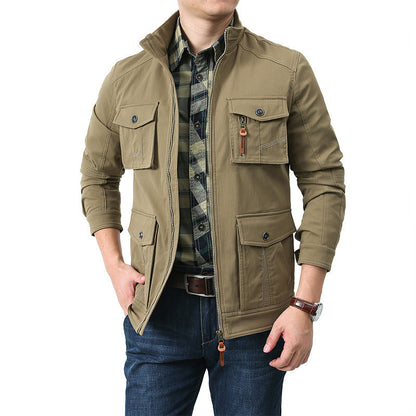 Elarova | Gareth: Freizeitjacke für Herren, winddicht