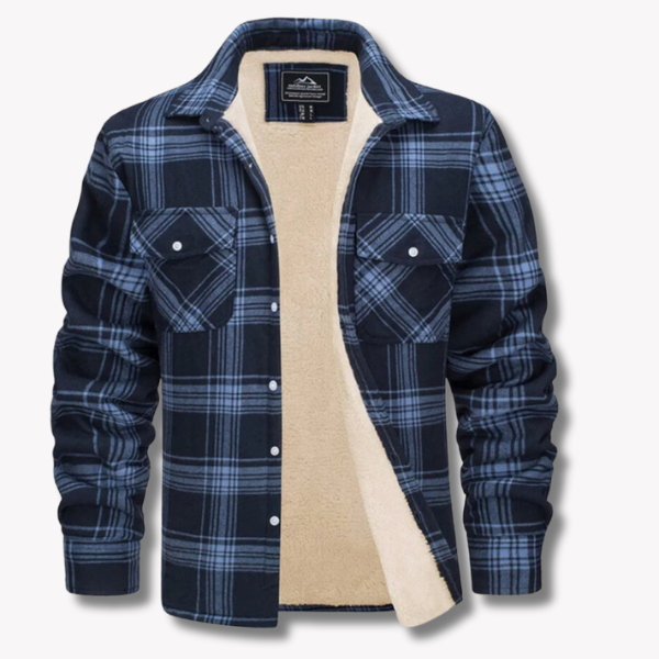 Elarova | Garth Fleece Karohemd Jacke