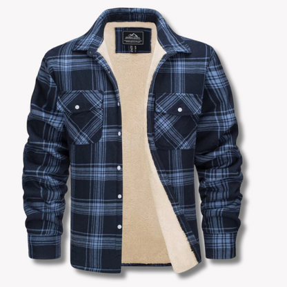 Elarova | Garth Fleece Karohemd Jacke
