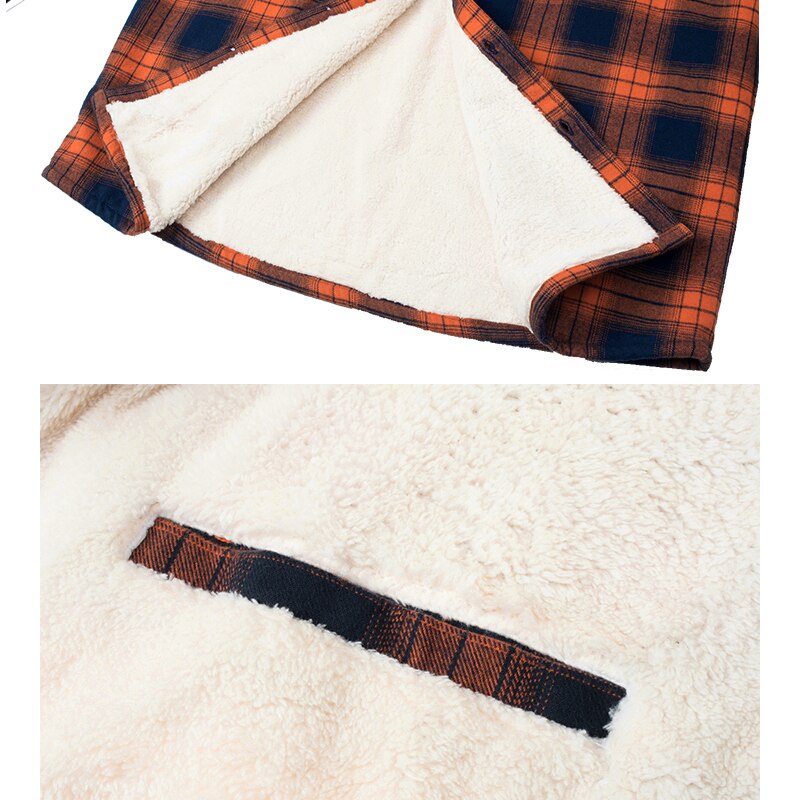 Elarova | Garth Fleece Karohemd Jacke