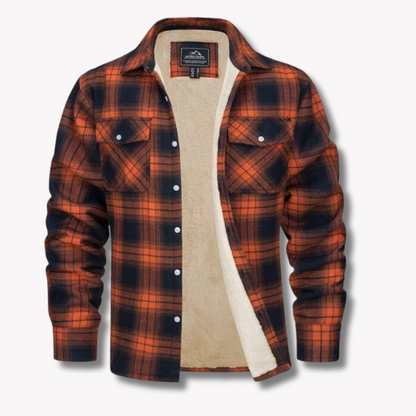 Elarova | Garth Fleece Karohemd Jacke