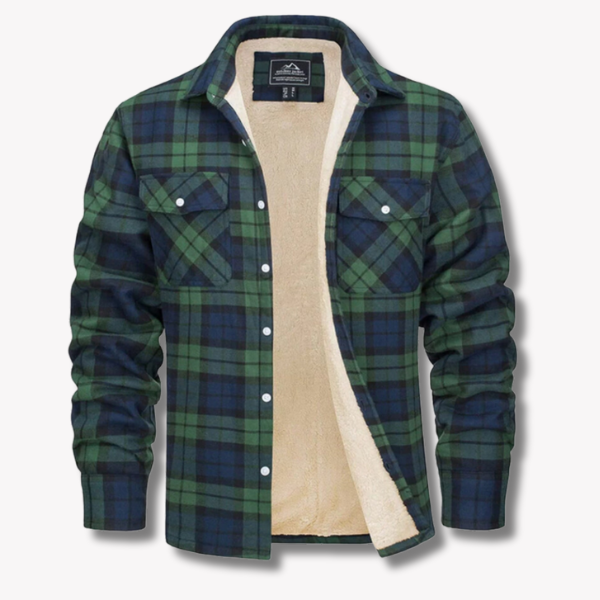Elarova | Garth Fleece Karohemd Jacke
