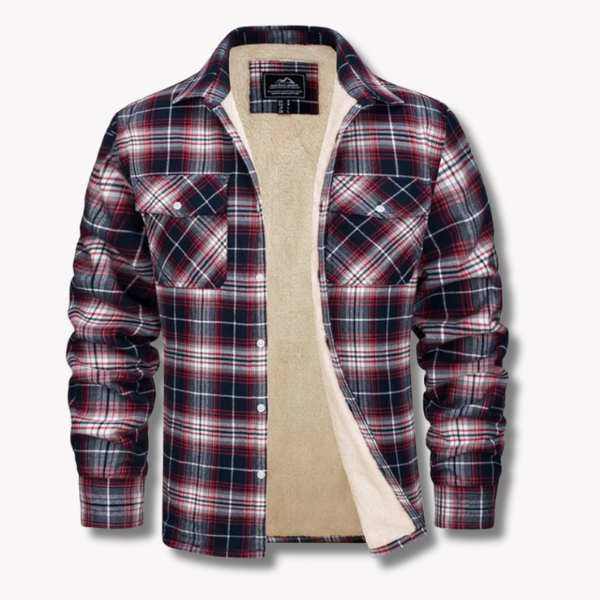 Elarova | Garth Fleece Karohemd Jacke