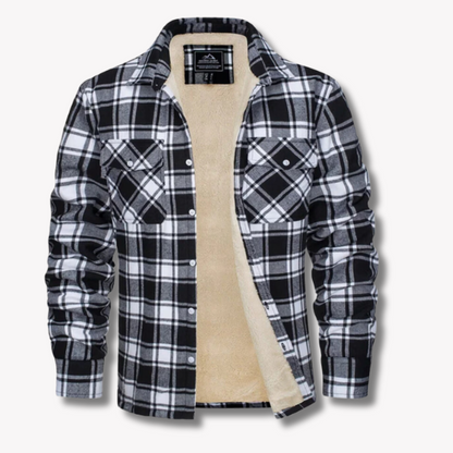 Elarova | Garth Fleece Karohemd Jacke