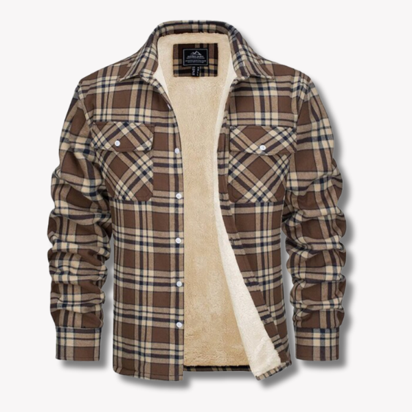 Elarova | Garth Fleece Karohemd Jacke
