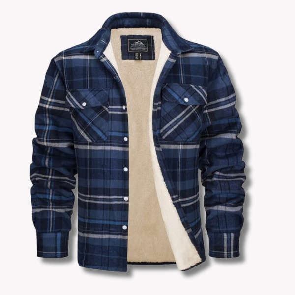 Elarova | Garth Fleece Karohemd Jacke