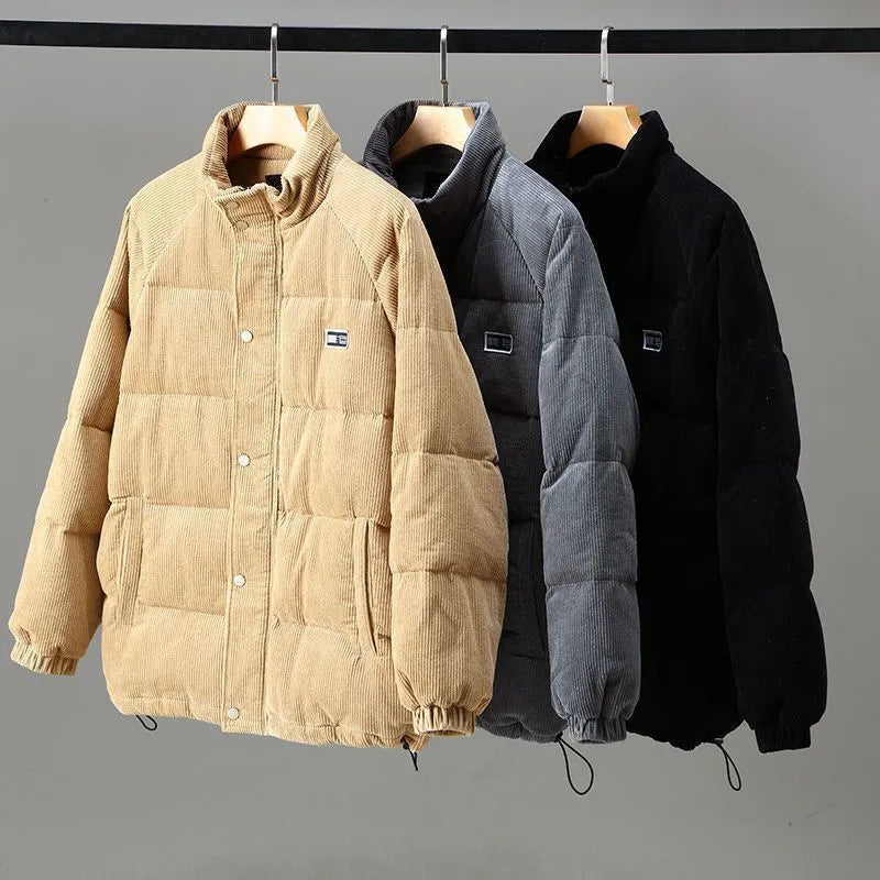 Elarova | Gefütterte Cord-Jacke für Herren
