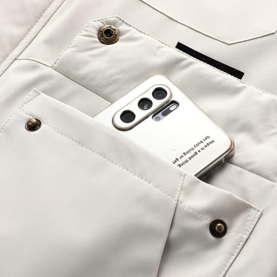 Elarova | Gefütterte Outdoorjacke für Herren