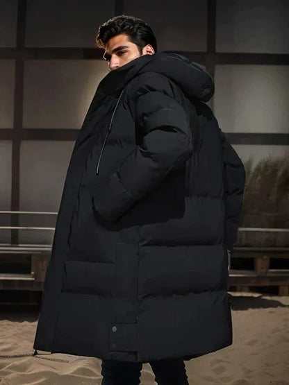 Elarova | Gefütterter Winterparka für Herren