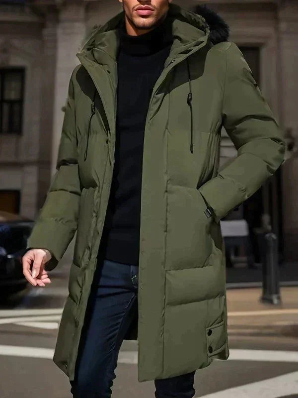 Elarova | Gefütterter Winterparka für Herren