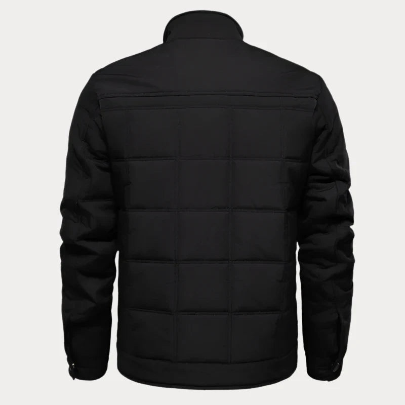 Elarova | Geknöpfte Steppjacke für Herren