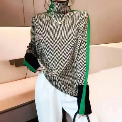 Elarova | Gemusterter Pullover für Damen