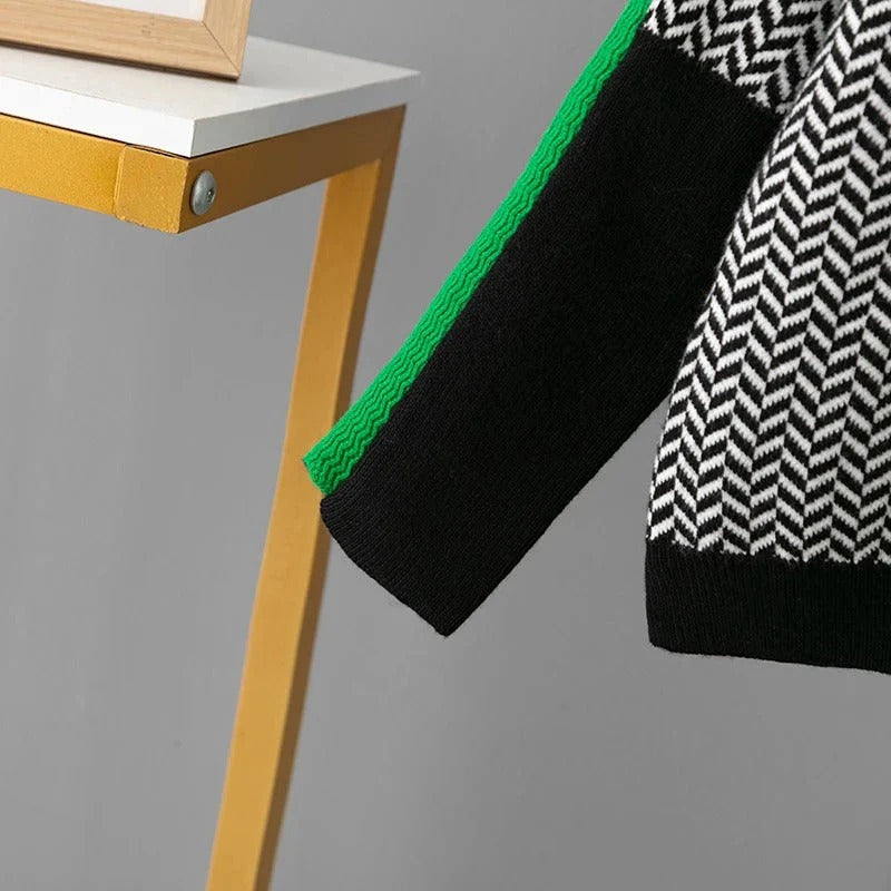 Elarova | Gemusterter Pullover für Damen